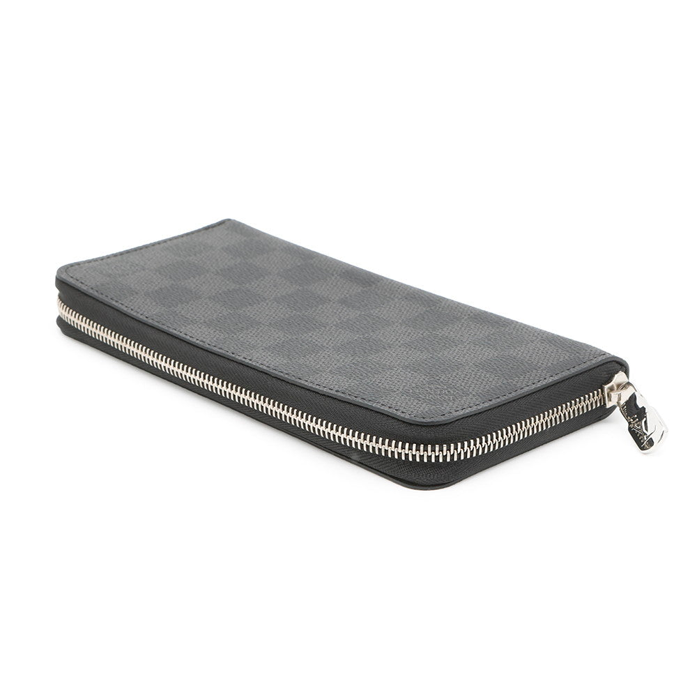 Louis Vuitton Zippy - Horizontal NoirN00056 Graphite Damier Wallet Case