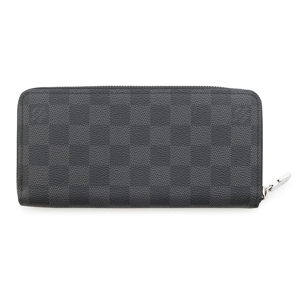 Louis Vuitton Zippy - Horizontal NoirN00056 Graphite Damier Wallet Case