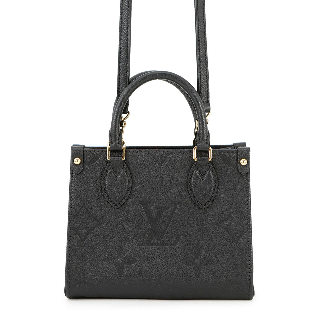 Louis Vuitton Onthego NoirM46993 Monogram Empreinte Leather Handbag