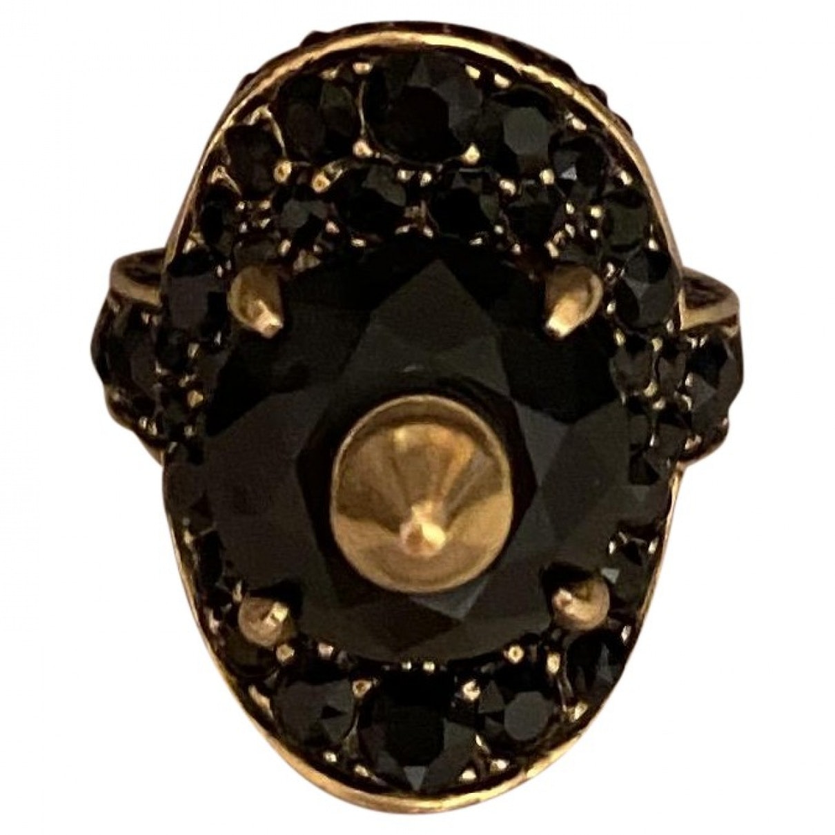 Gucci gold metal rings