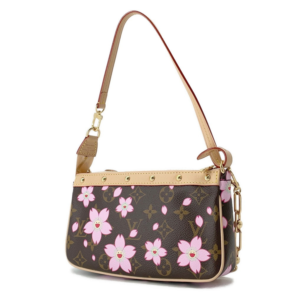 Louis Vuitton × TM Pochette Accessoires PinkM13666 Monogram Clutch Bag