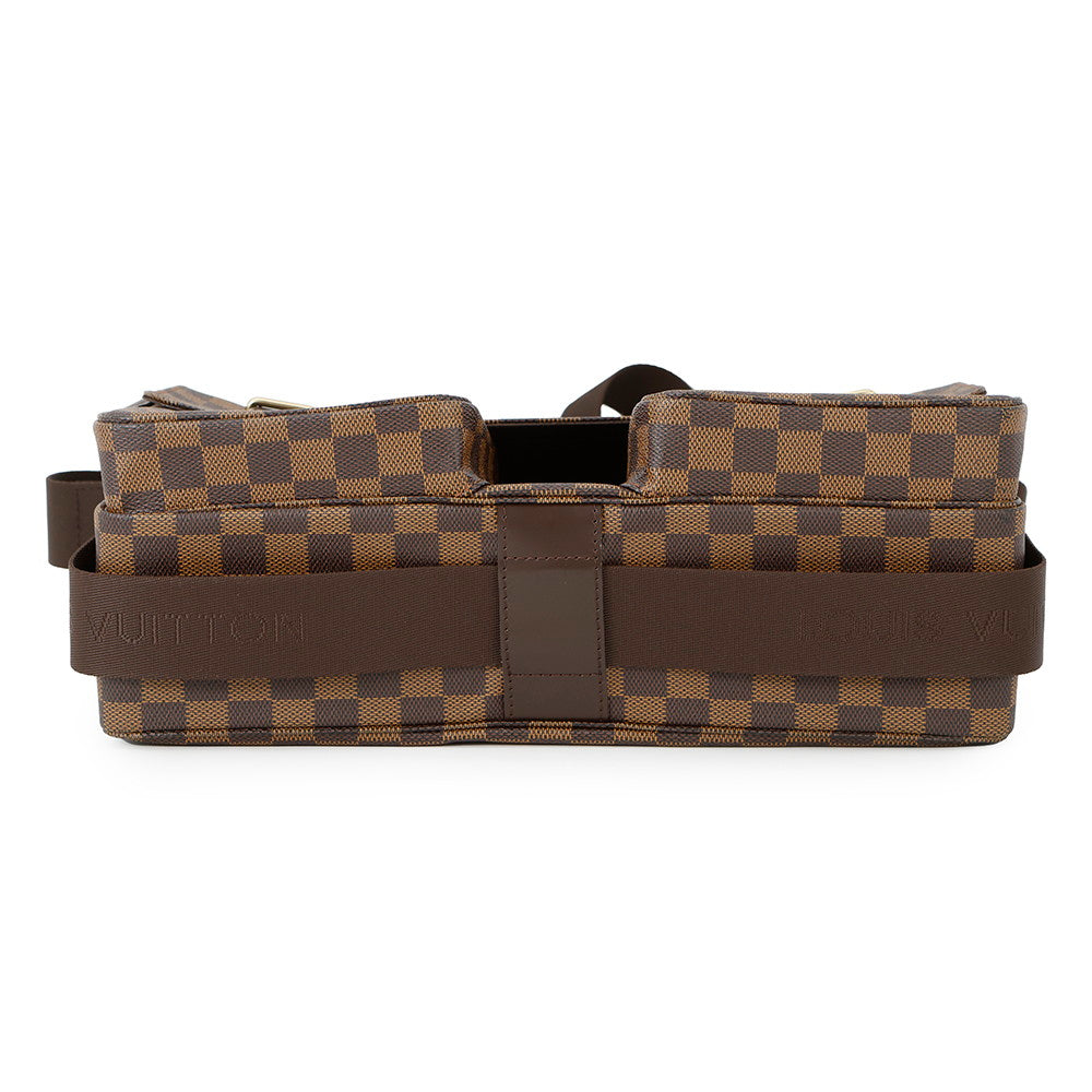 Louis Vuitton Broadway RedN42270 Ebene Damier Canvas Handbag 2