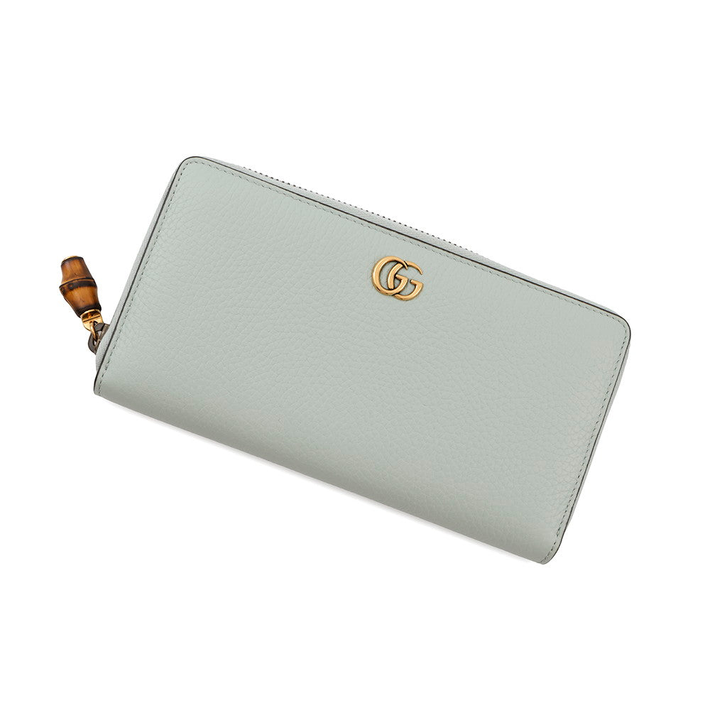 Gucci Double G Long Around lilac739499 Leather Wallet Case