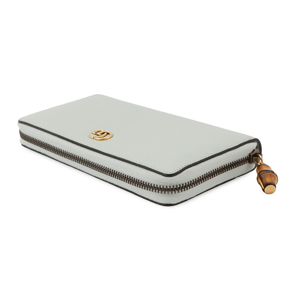 Gucci Double G Long Around lilac739499 Leather Wallet Case