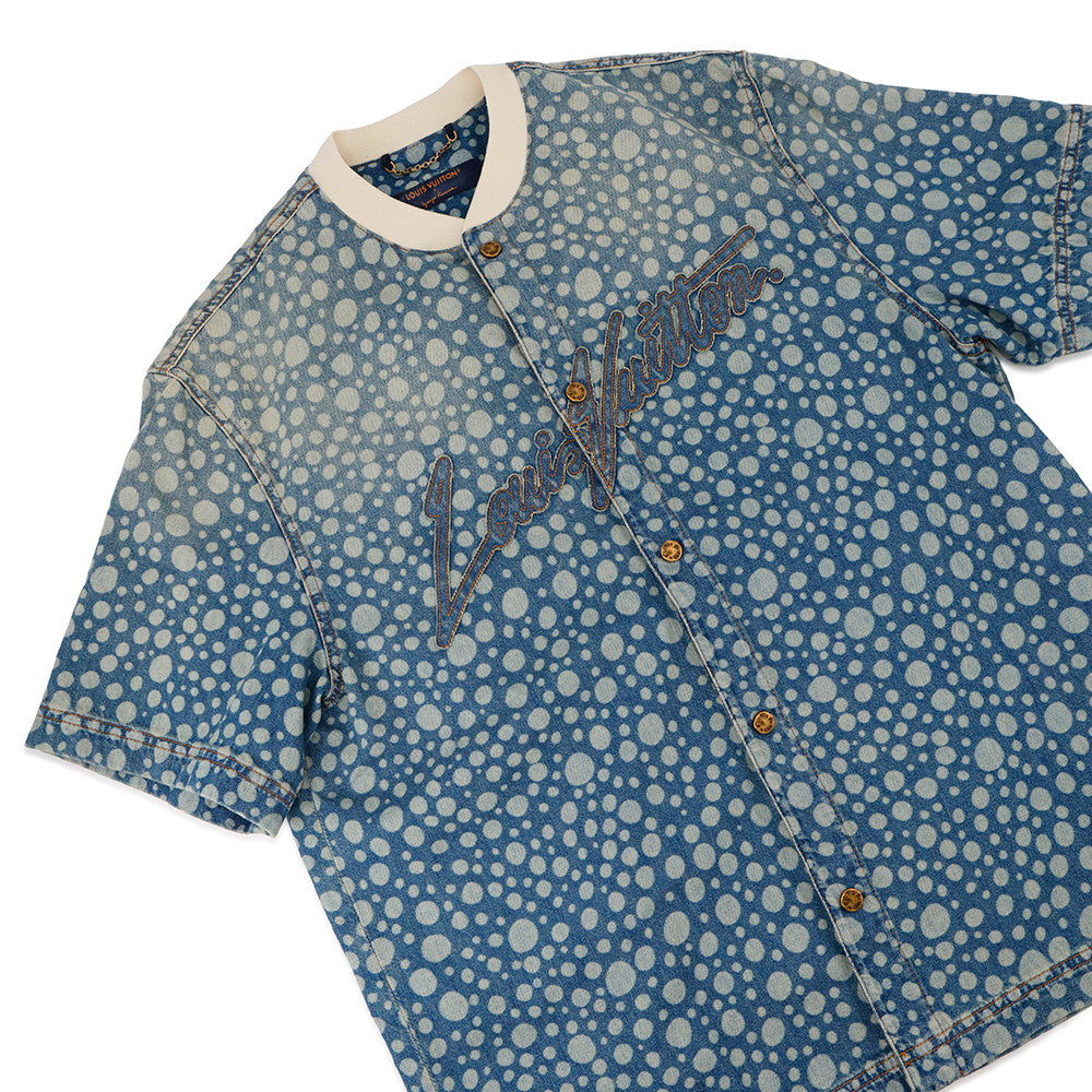Louis Vuitton x YK Infinity Dot Shirt Denim Apparel