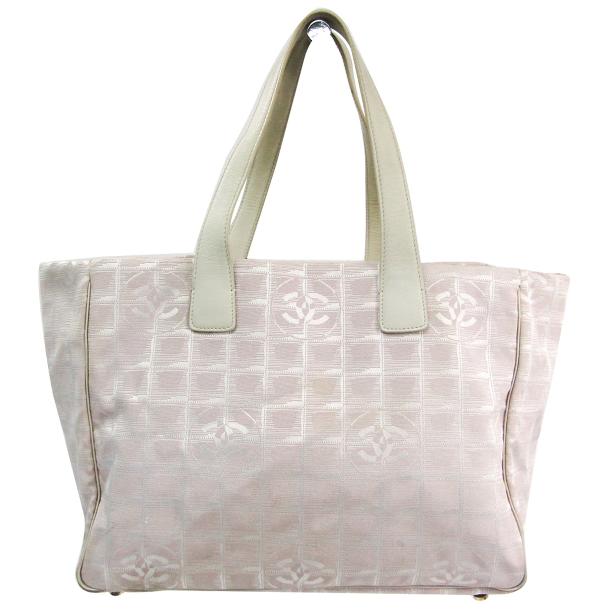 Chanel Pink Cloth Handbag