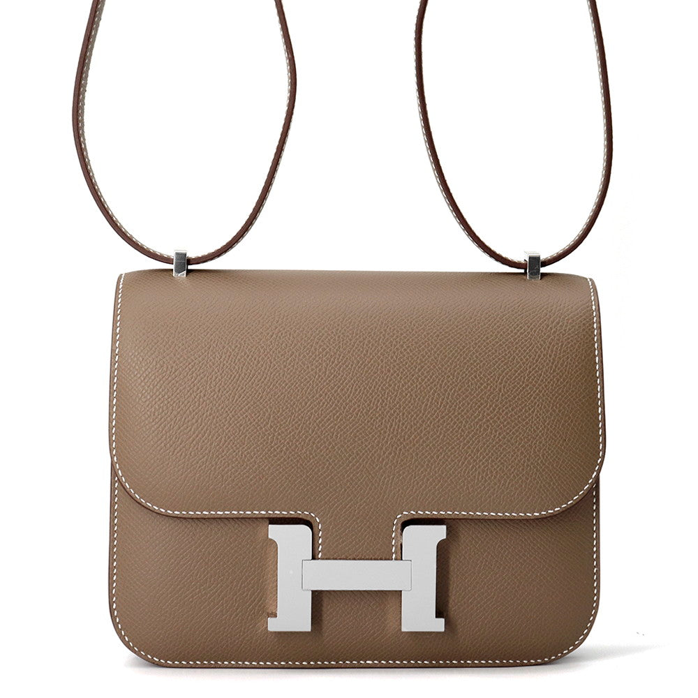 Constance Miroir Etoupe Epsom Handbag Mini Travel Bag