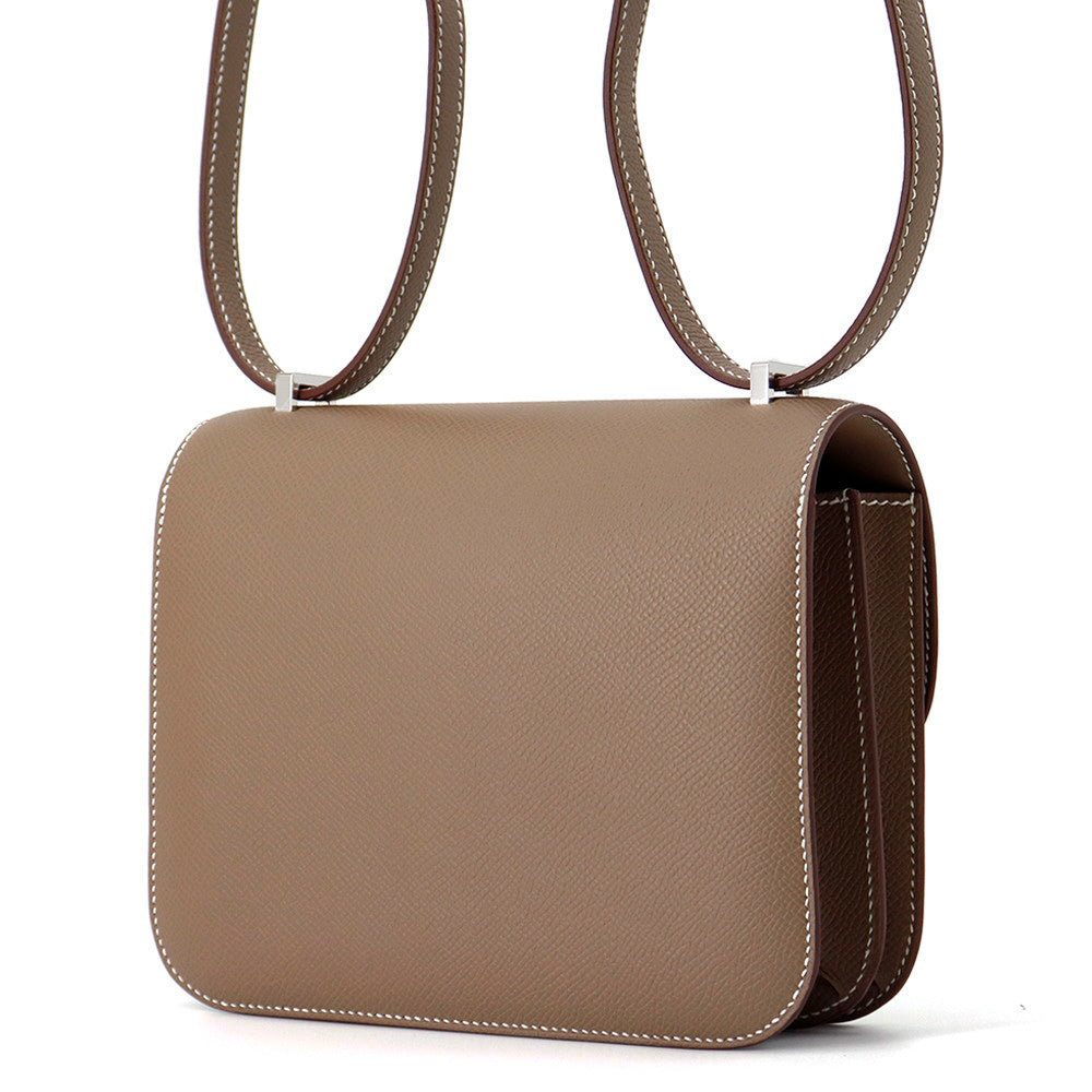 Constance Miroir Etoupe Epsom Handbag Mini Travel Bag