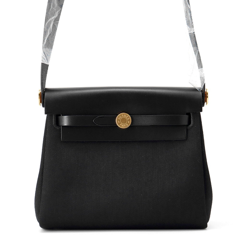 Herbag Zip Toile Military Vache Hunter Size Leather Black Travel Bag