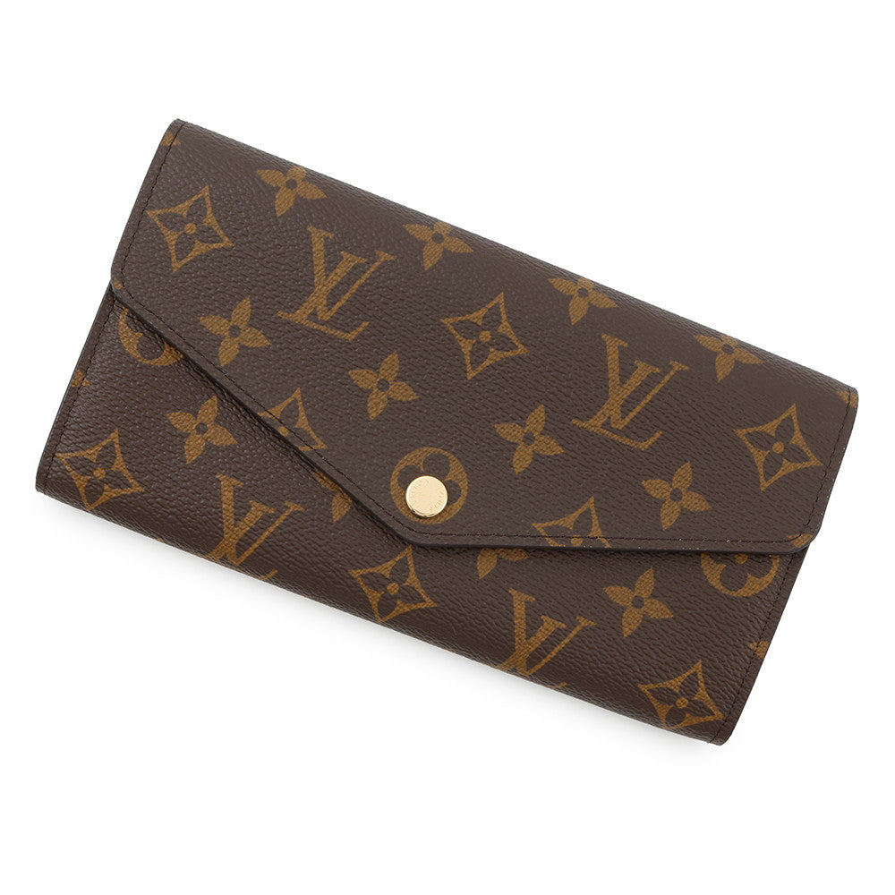 Louis Vuitton Portefeuille Sarah FuchsiaM62234 Monogram Handbag