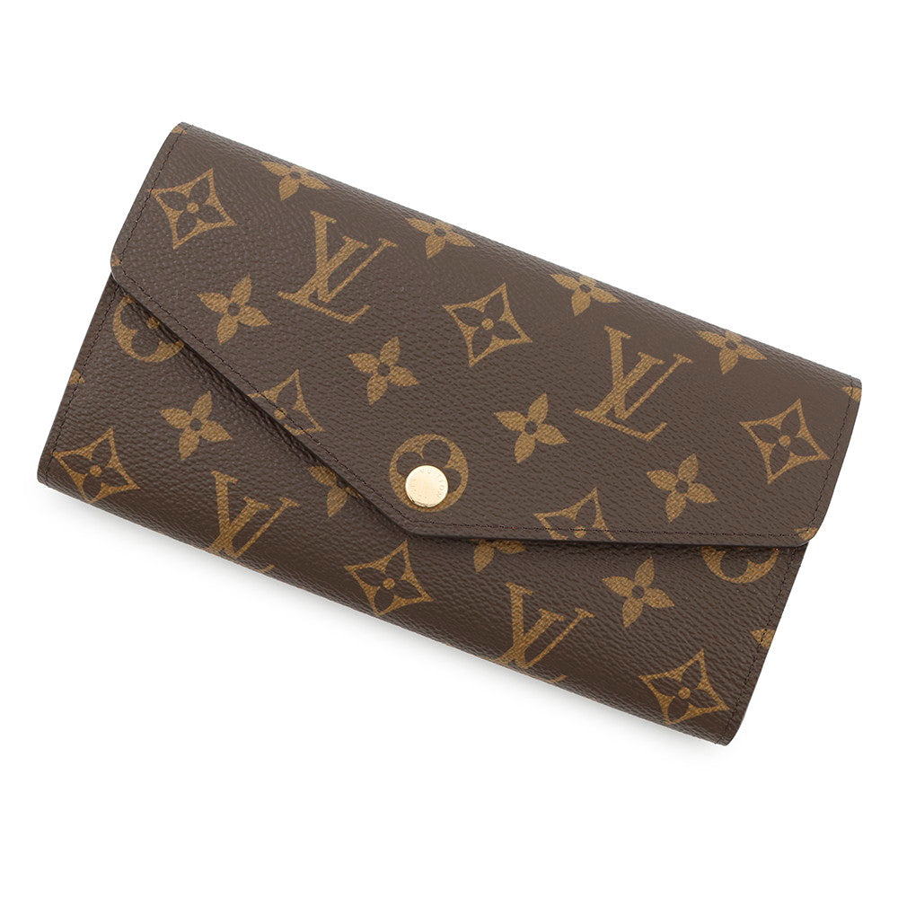Louis Vuitton Portefeuille Sarah CoquelicotM62236 Monogram Handbag