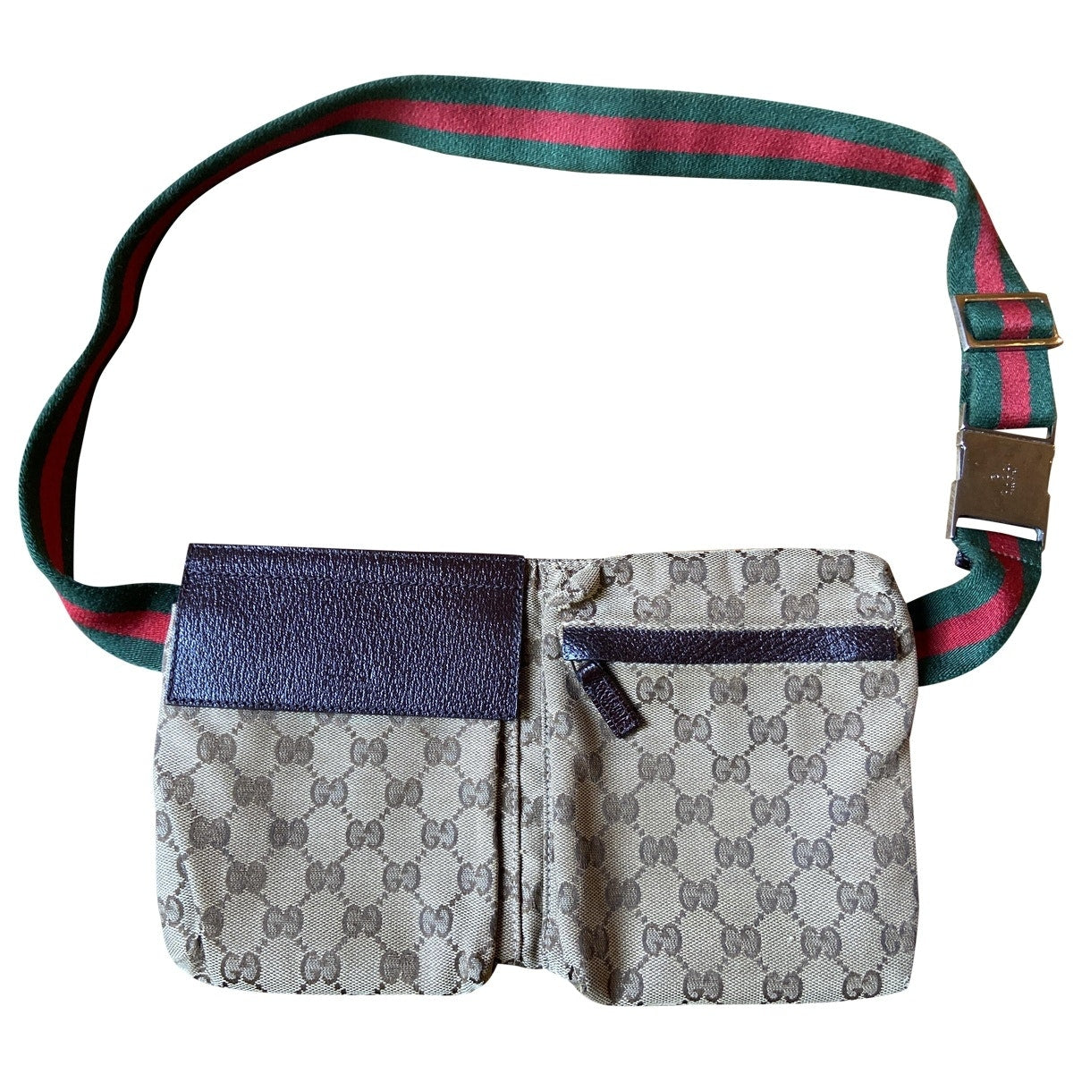Gucci beige cloth bag