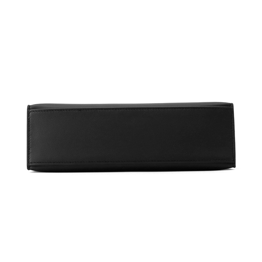 Pochettekelly Swift Handbag Leather Black Travel Bag