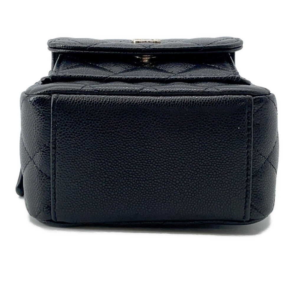 Chanel Matelasse Timeless Classics Backpack BlackAP3753 Caviar Leather 2