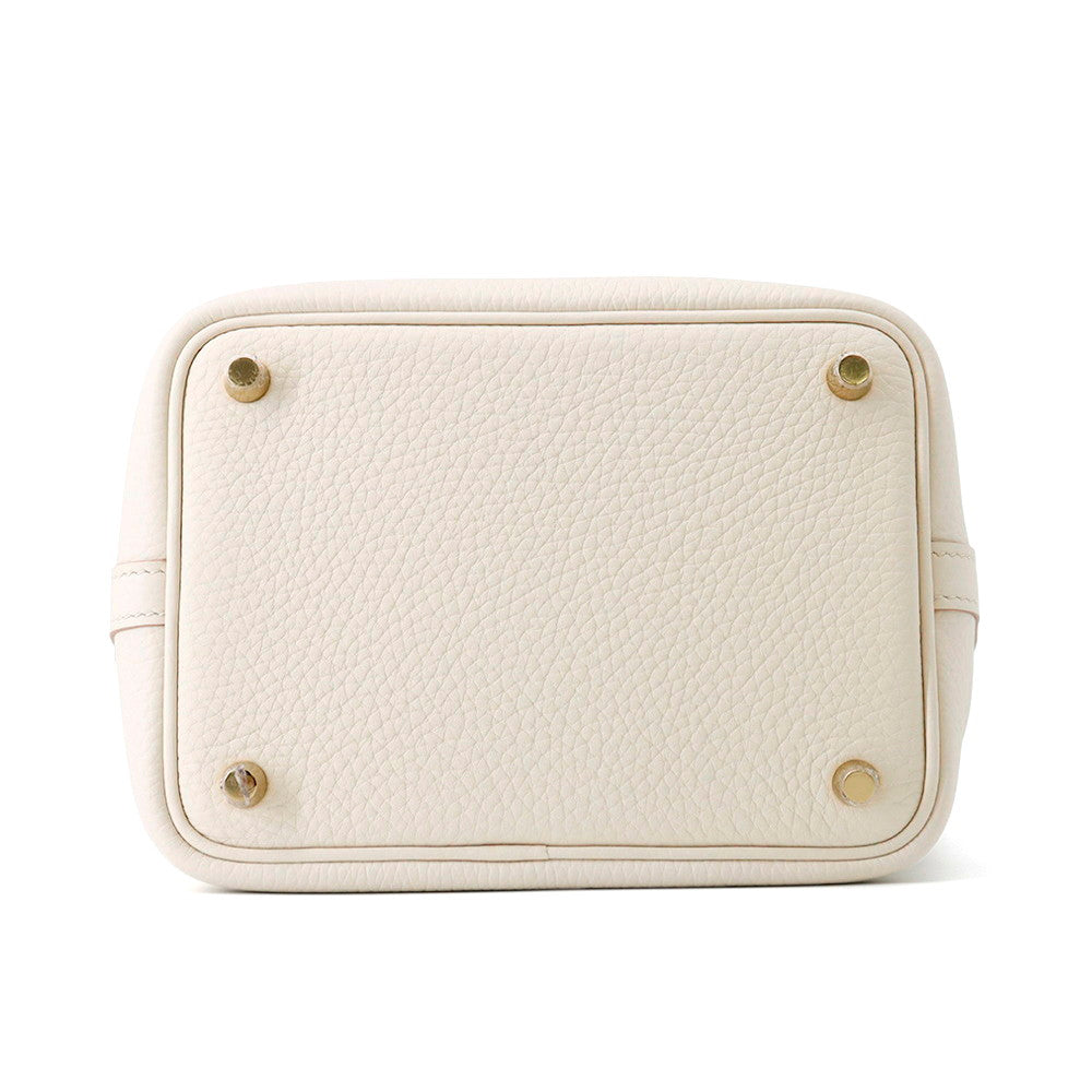 Picotin Lock Beton Taurillon Clemence Size Pm Travel Bag