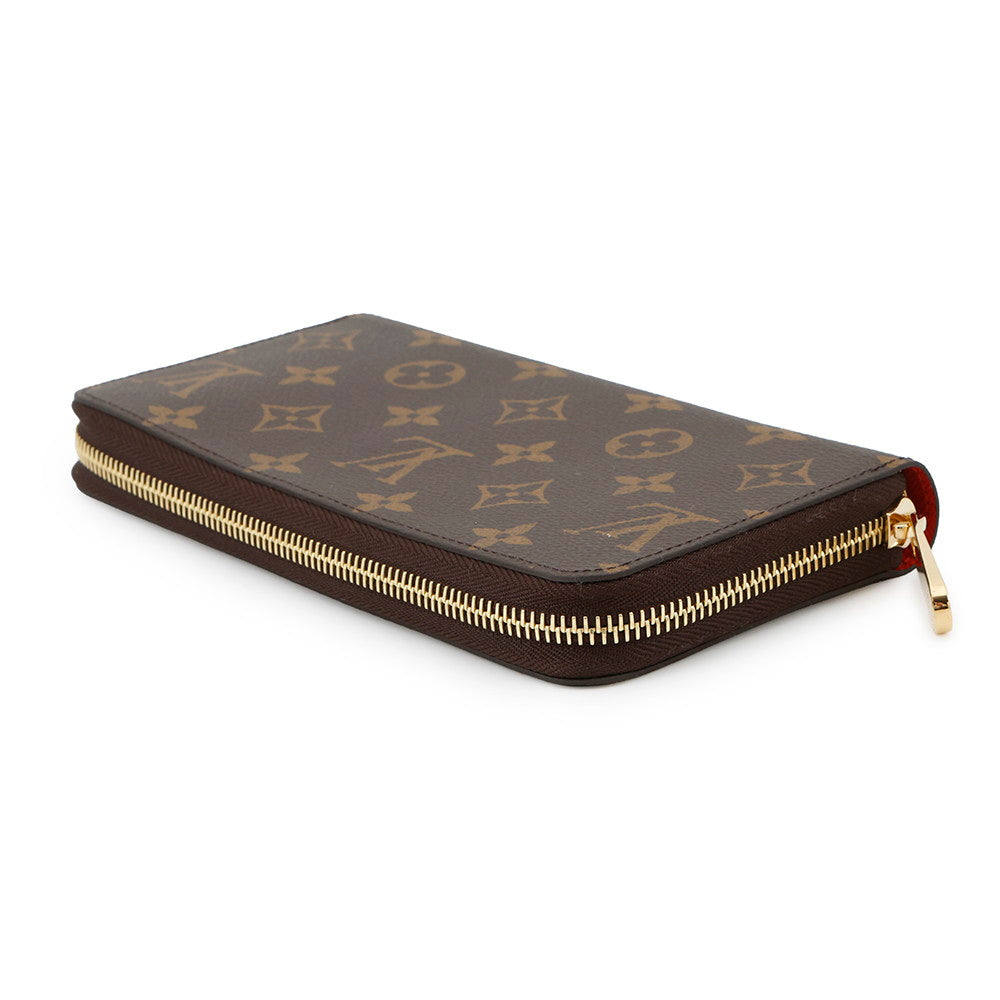 Louis Vuitton Zippy CoquelicotM41896 Monogram Wallet Case 4