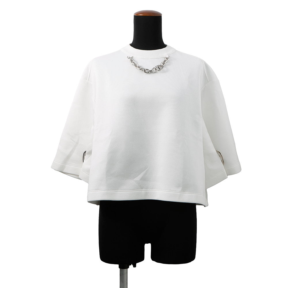 Louis Vuitton Snap Sleeve Crop Top Shirt al Apparel