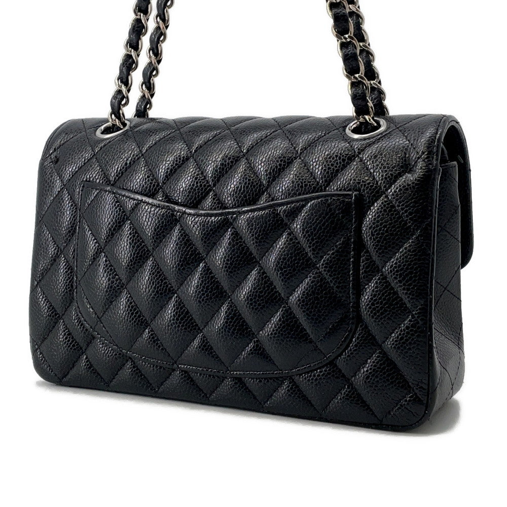 Chanel Matelasse ChainShoulder BlackA01113 Caviar Leather Shoulder Bag