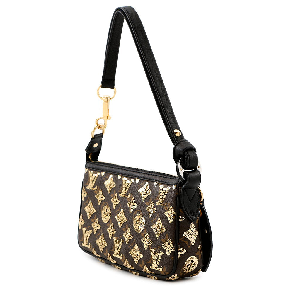 Louis Vuitton Pochette Accessoires All NoirM40248 Eclipse Monogram Clutch Bag