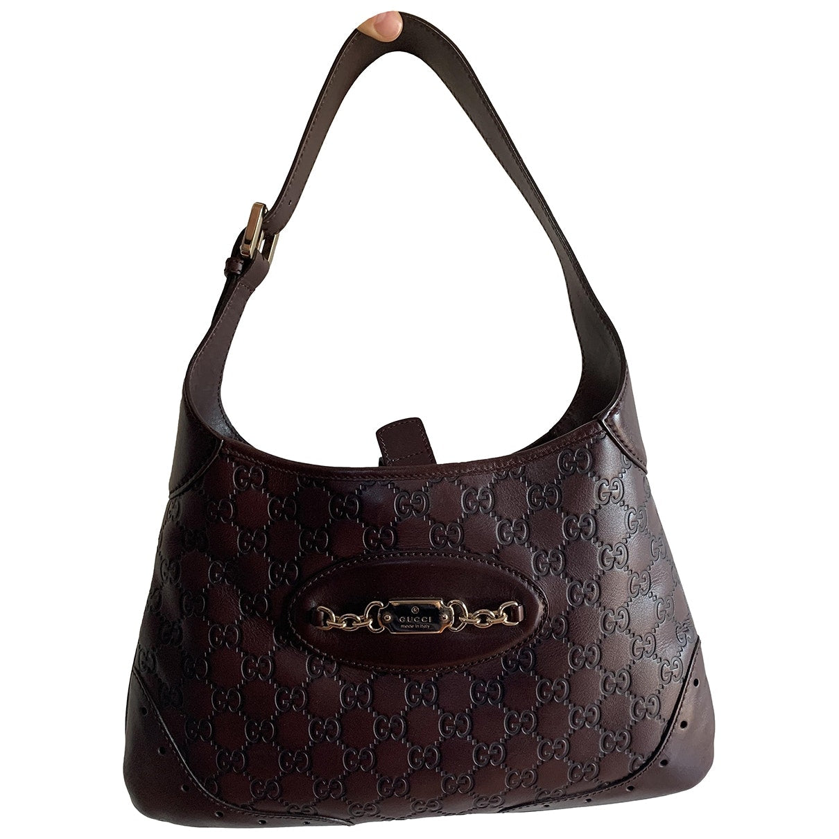 Gucci Brown Leather Handbag