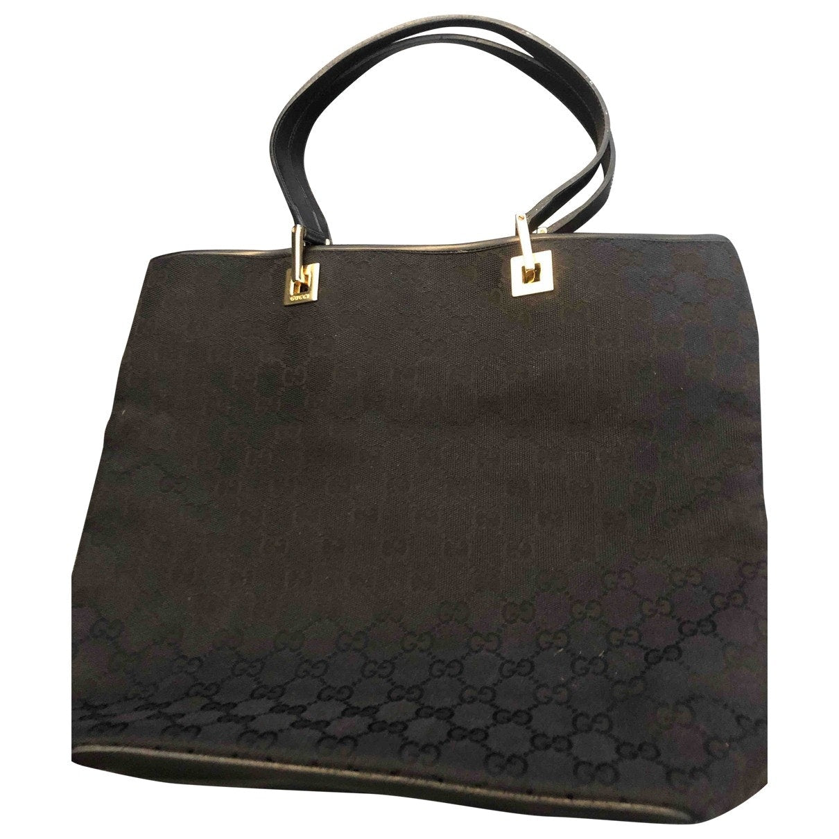 Gucci black cloth handbag