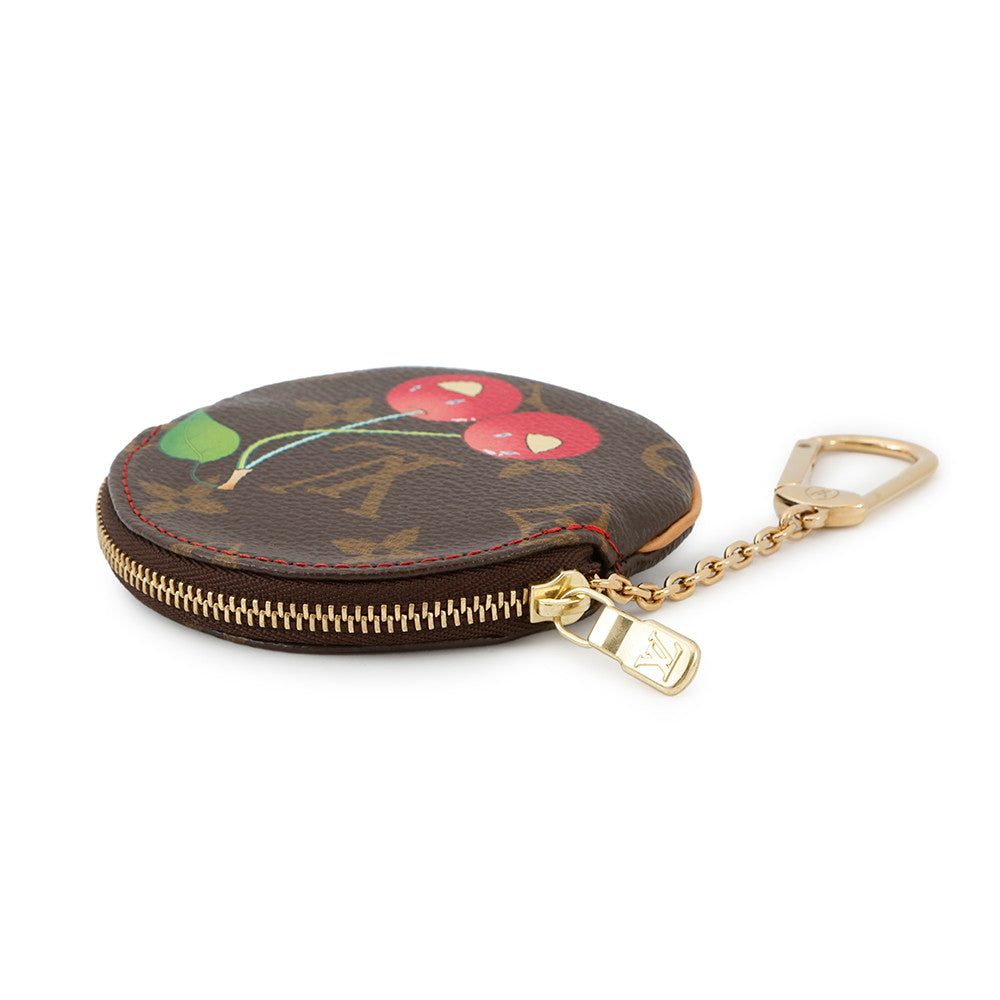 Louis Vuitton Porto Monnet Ron RedM95043 Cherry Monogram Handbag