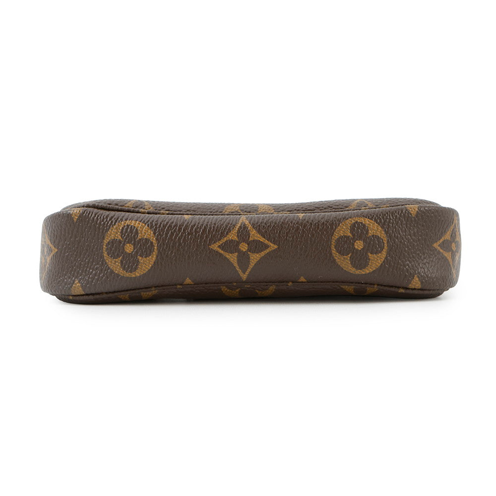 Louis Vuitton Pochette Accessoires T&B BrownM60153 Monogram Clutch Bag 2