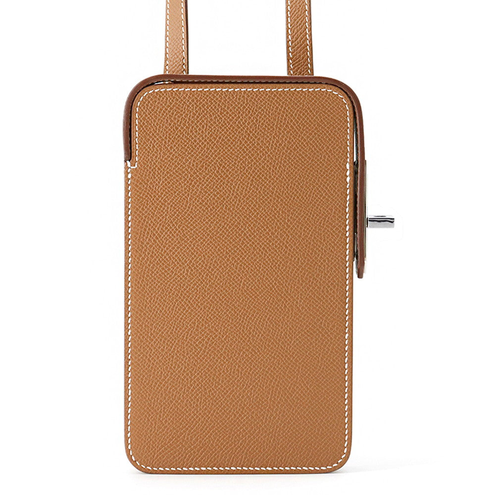 Akabox Epsom Handbag Gold Travel Bag