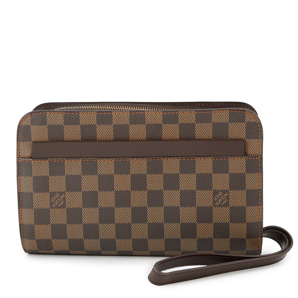 Louis Vuitton Saint Louis BrownN51993 Ebene Canvas Damier Handbag