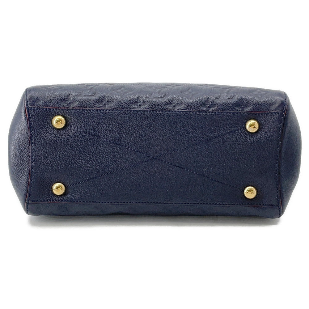 Louis Vuitton Montaigne Marine RougeM42746 Monogram Empreinte Leather Handbag