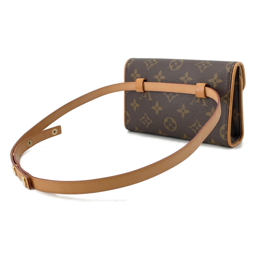 Louis Vuitton Pochette Florentine BeigeM51855 Monogram Brown XS Clutch Bag