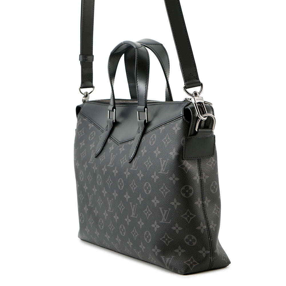 Louis Vuitton Briefcase・Explorer NoirM40566 Eclipse Monogram Handbag