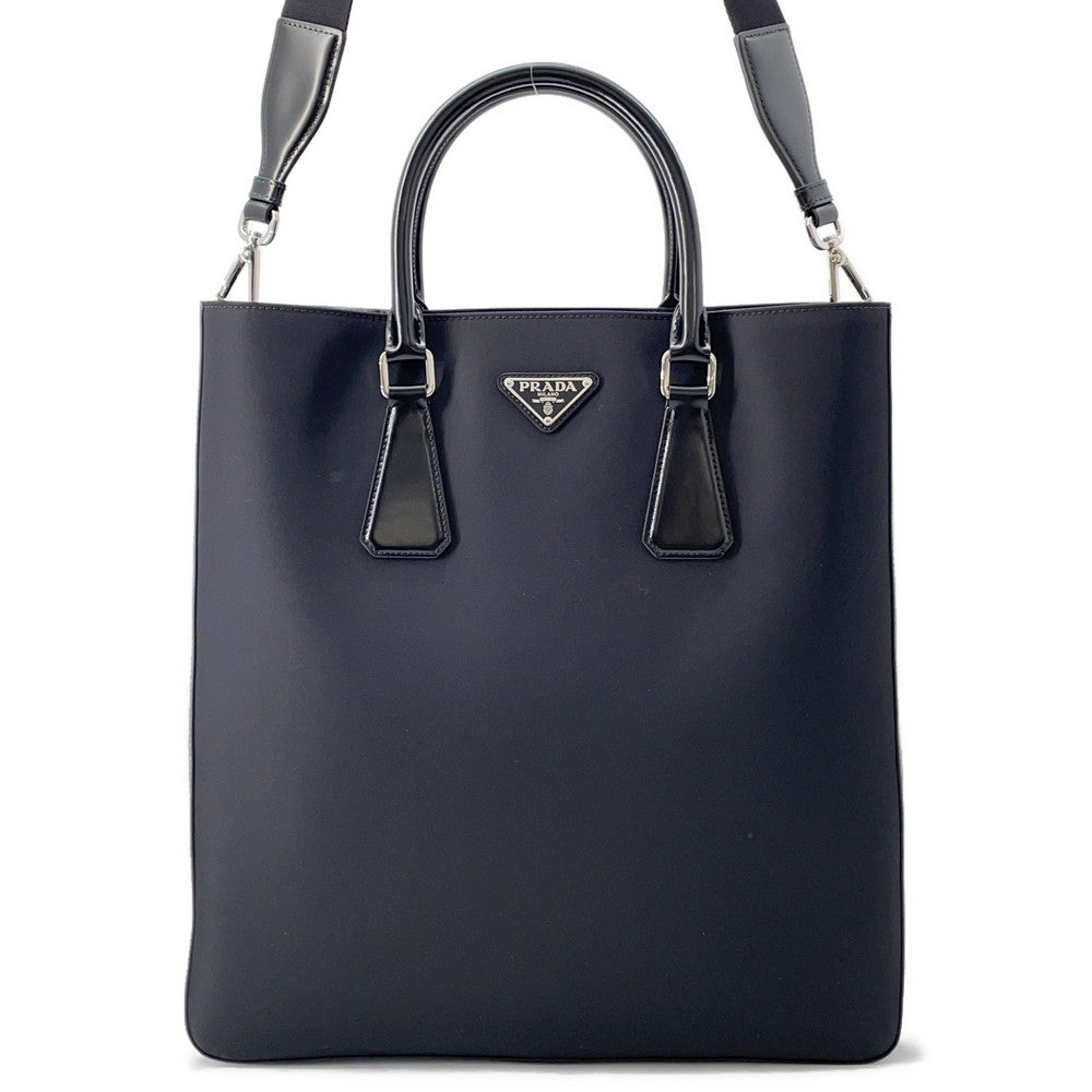 Tote Bag Way Vg Brushed Leather Nylon