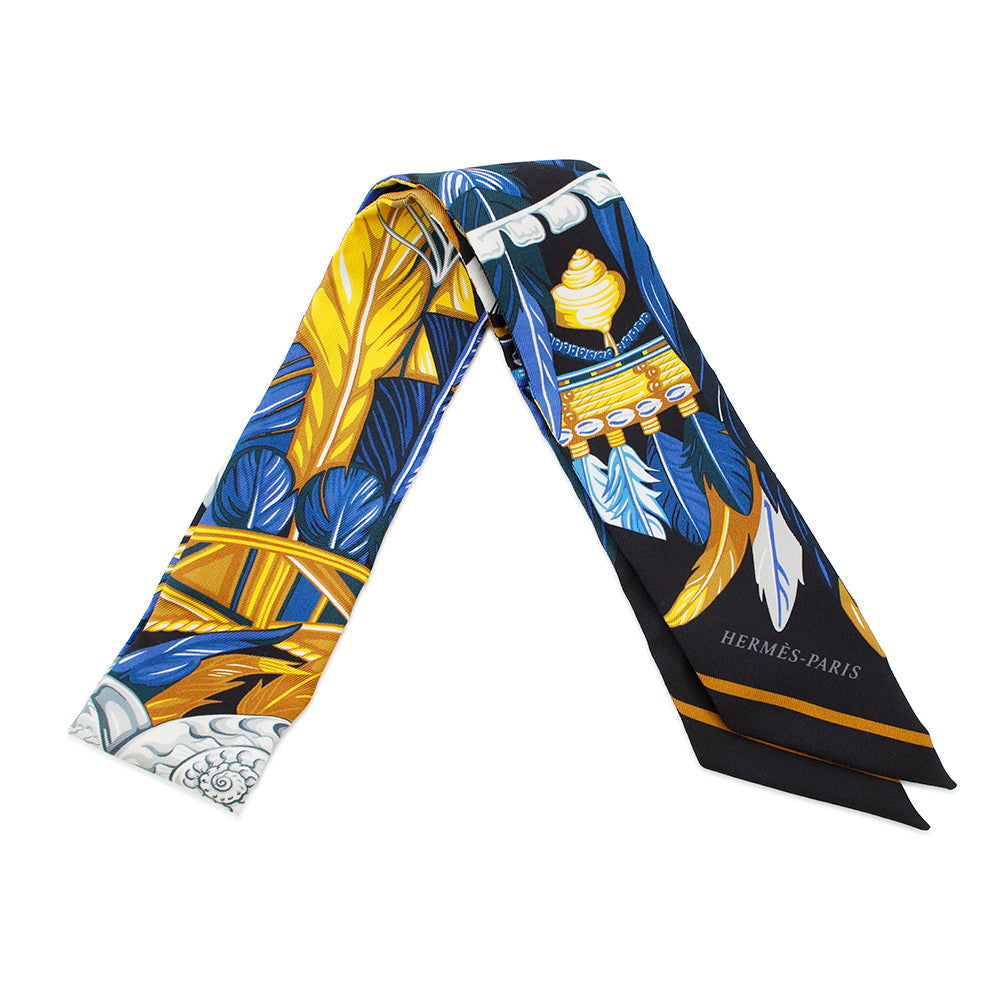 Twilly Danse Pacifique Dance Pacific Nuit Jaune Black Blue Travel Bag