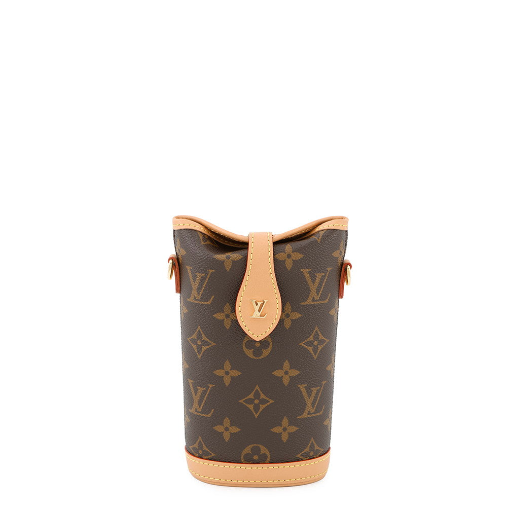 Louis Vuitton Fold Me BrownM80874 Monogram Handbag