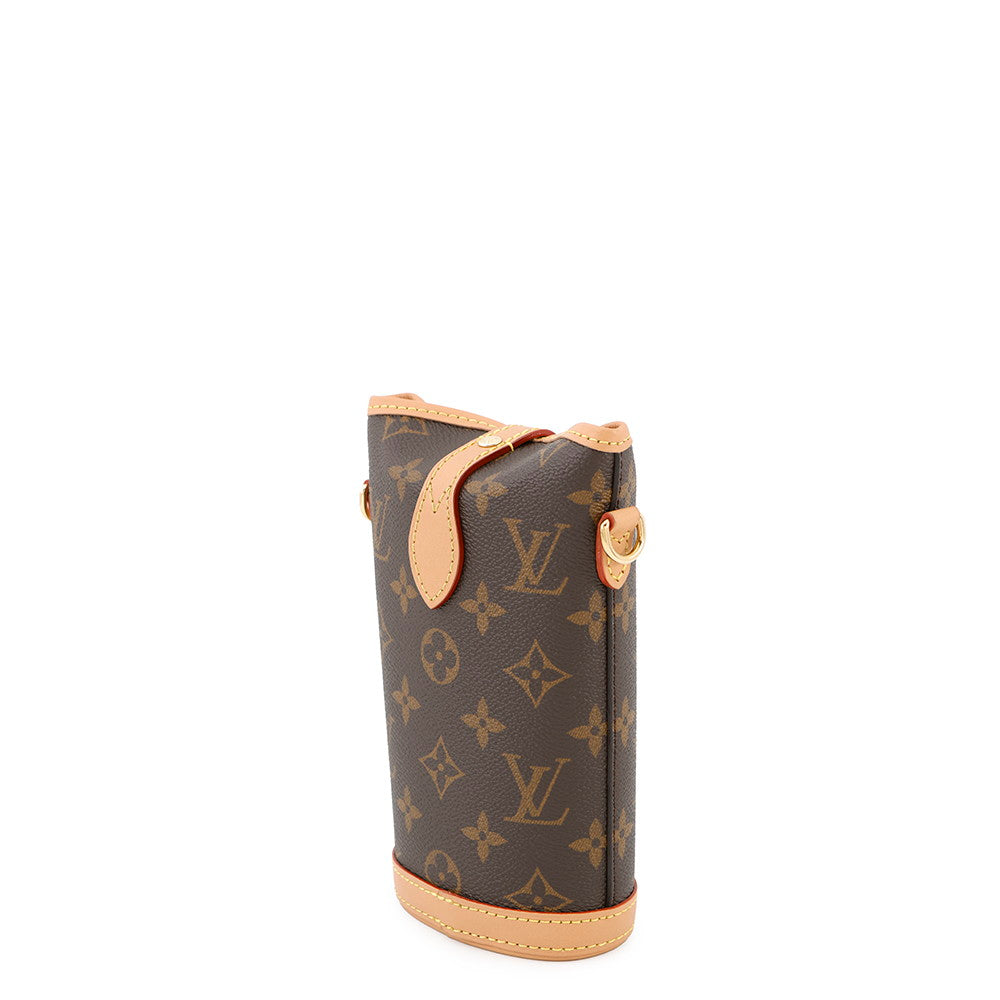 Louis Vuitton Fold Me BrownM80874 Monogram Handbag