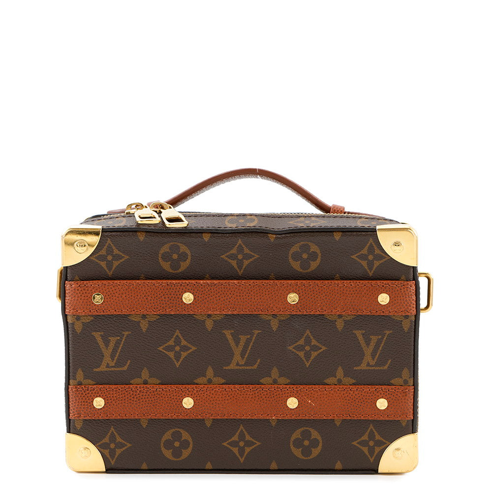 Louis Vuitton Soft Trunk BrownM45785 NBACollaboration Monogram Handbag