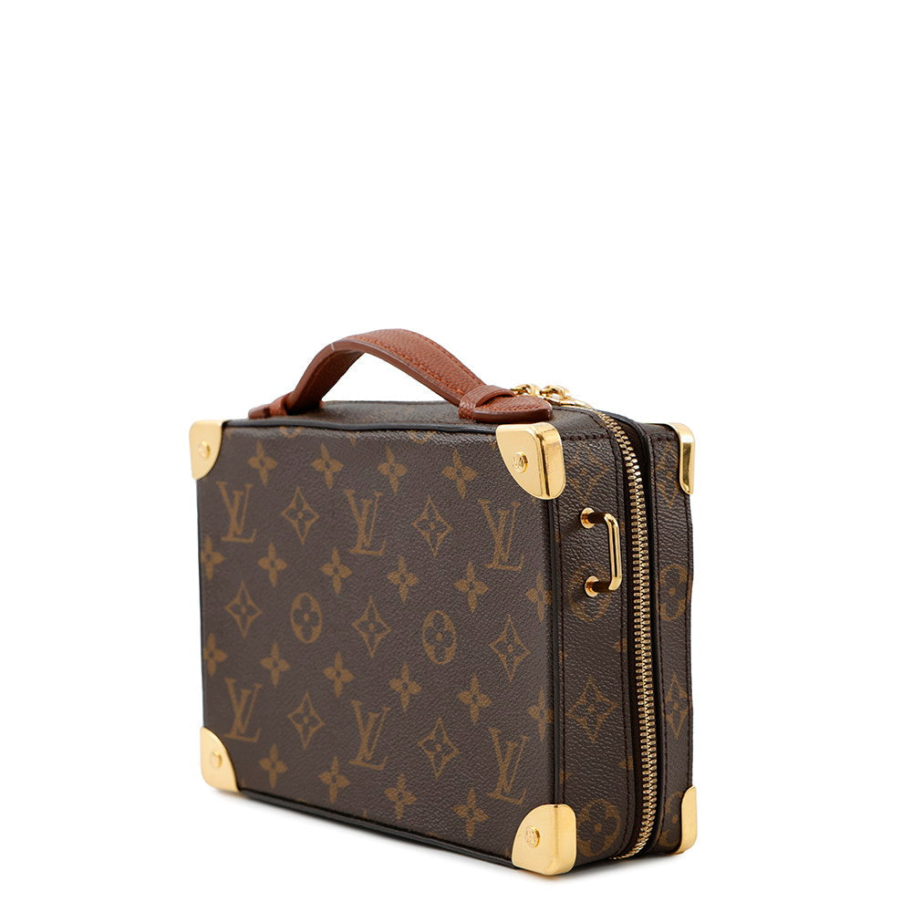 Louis Vuitton Soft Trunk BrownM45785 NBACollaboration Monogram Handbag