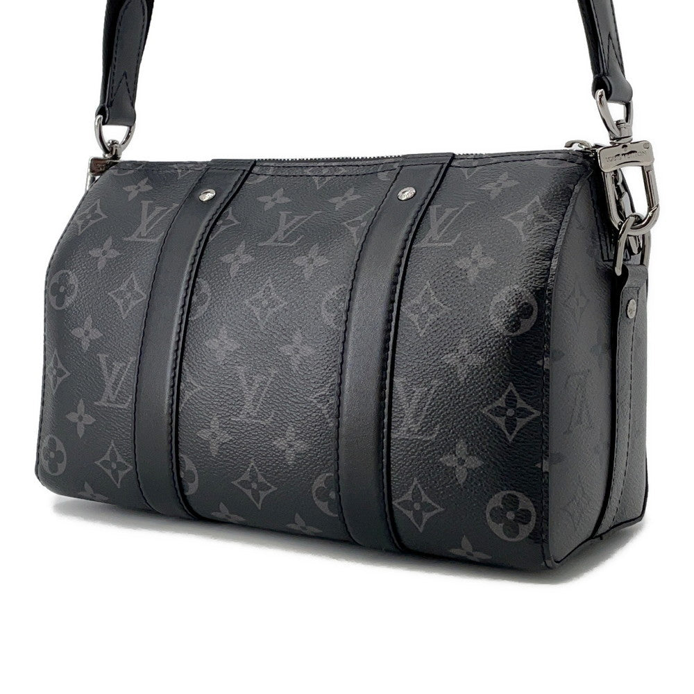 Louis Vuitton City・Keepall NoirM45936 Eclipse Reverse Monogram Travel Bag 2