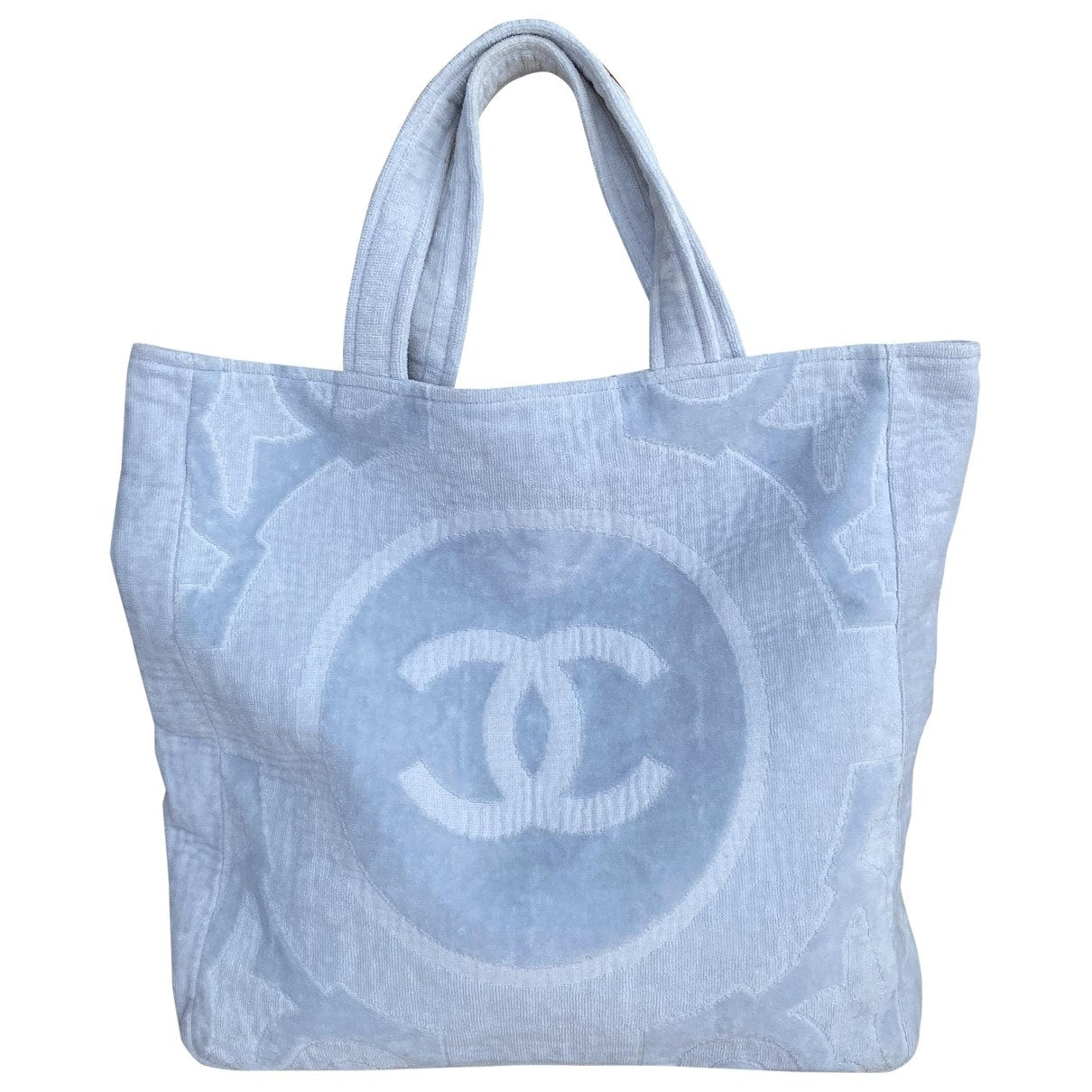 Chanel  cotton travel bag