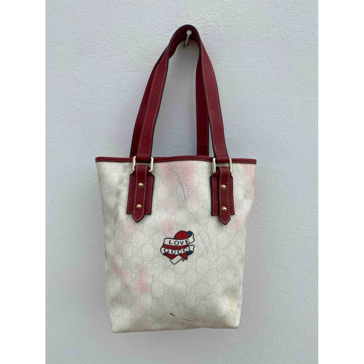 Gucci cloth handbag