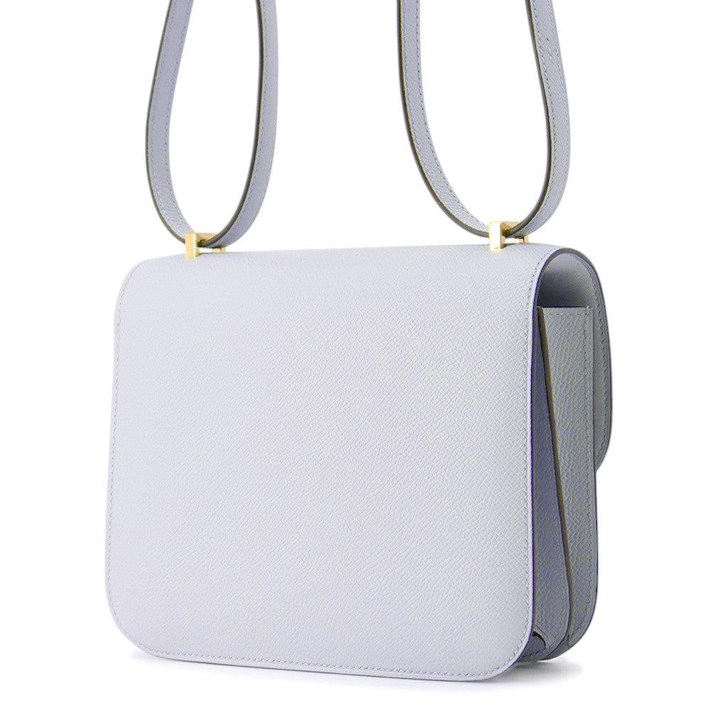 Constance Miroir Gacier Epsom Size Handbag Blue Travel Bag