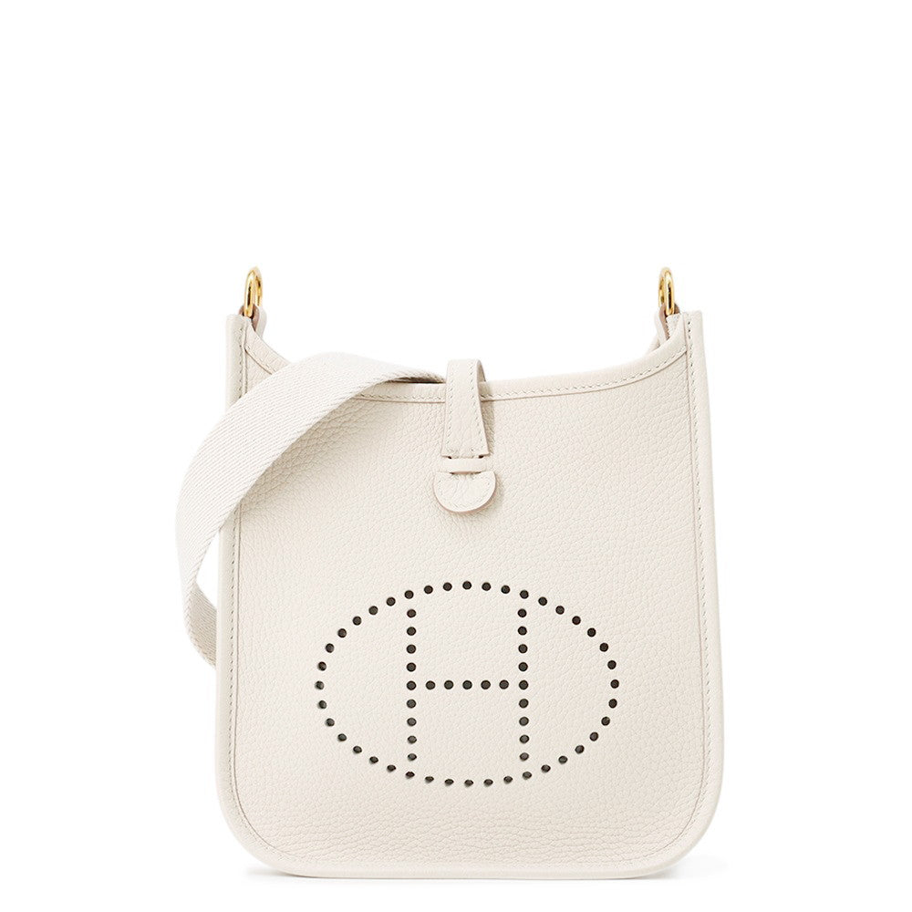Evelyne Amazon Short Beton Taurillon Clemence Size Travel Bag