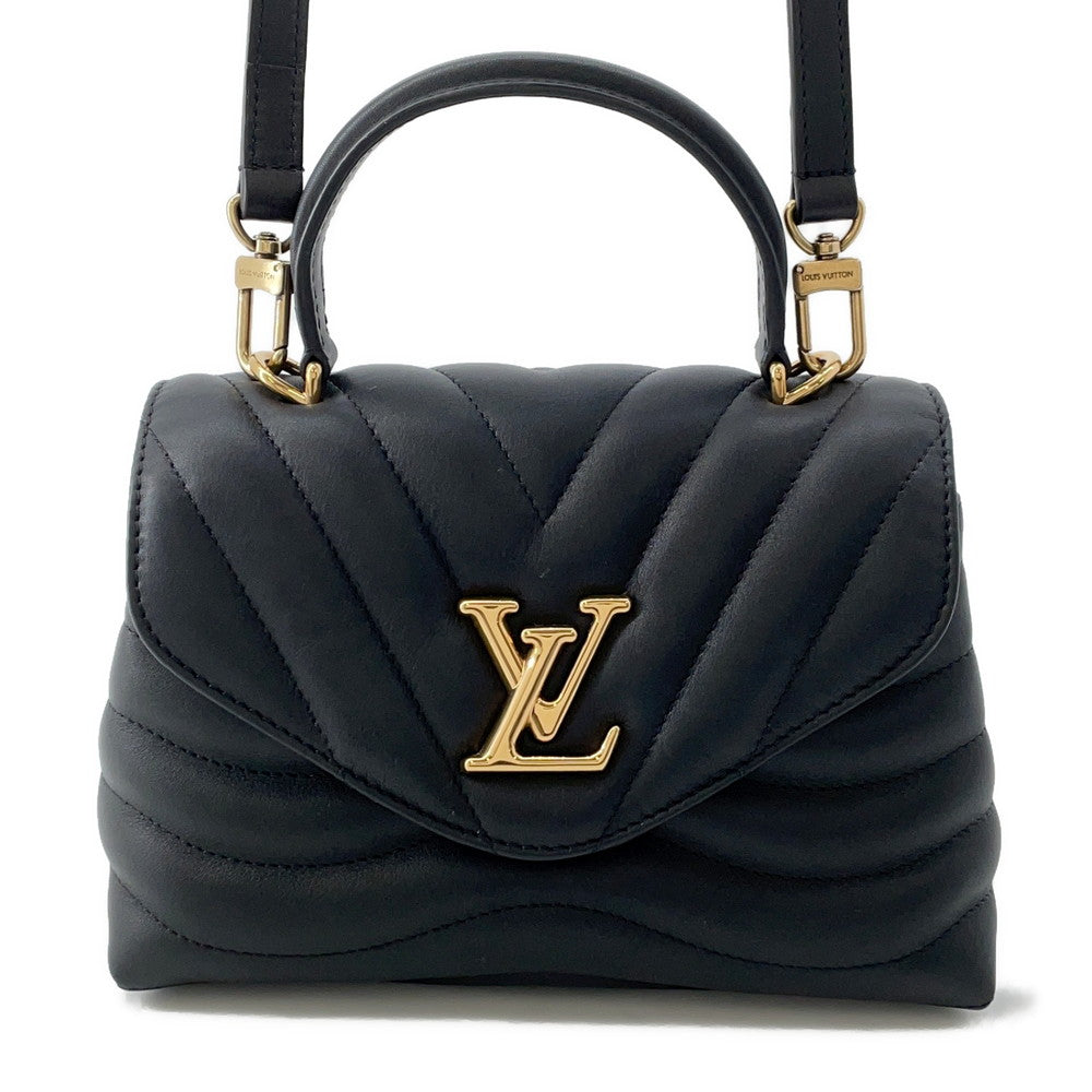 Louis Vuitton Hold Me NoirM21720 Leather Handbag