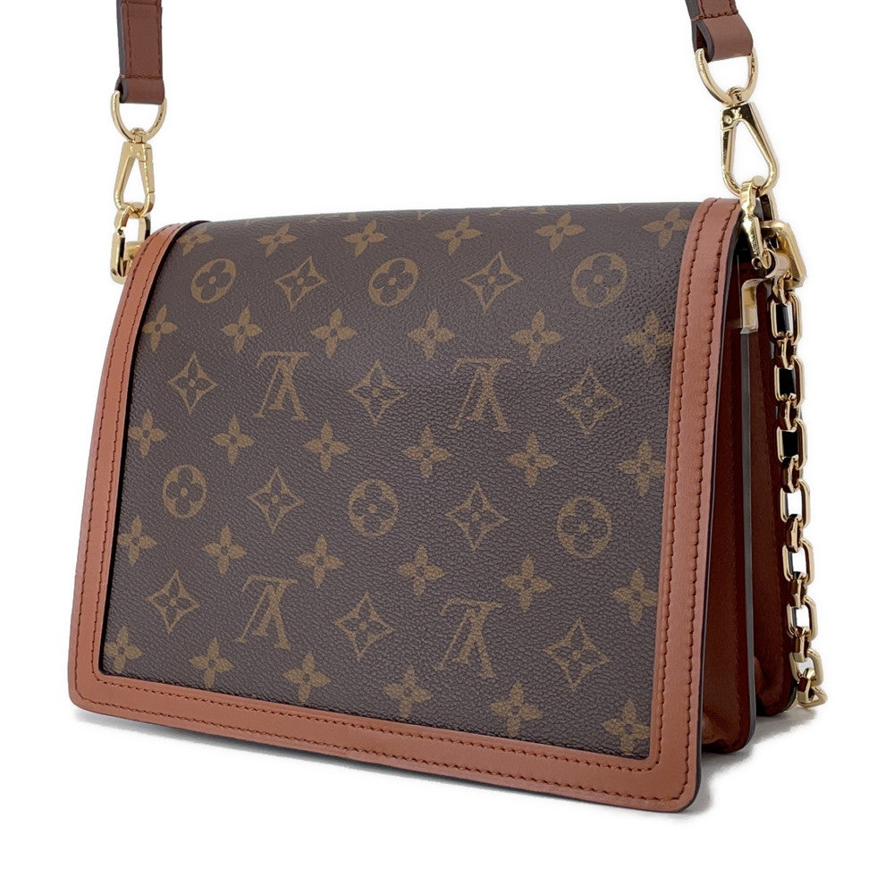 Louis Vuitton Dauphine NoirM44391 Reverse Monogram Canvas Handbag
