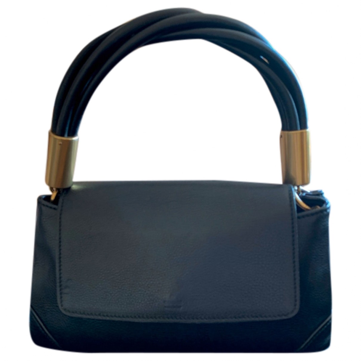 Gucci black leather handbag