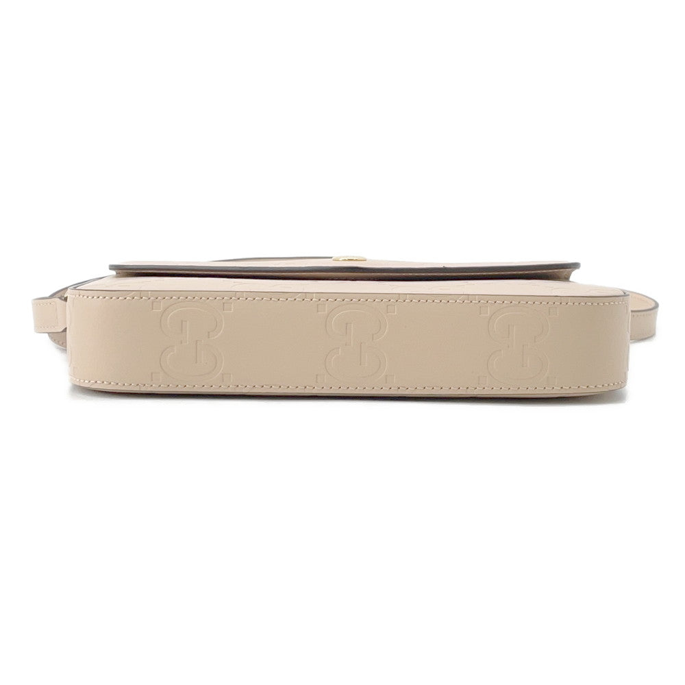 Gucci GG Super Beige772794 Leather Mini Shoulder Bag 2