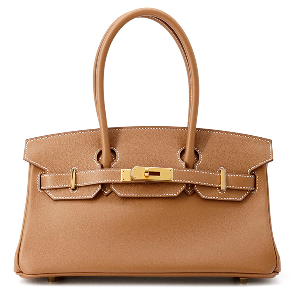 Shoulderbirkin Evercolor Size Handbag Gold Shoulder Bag
