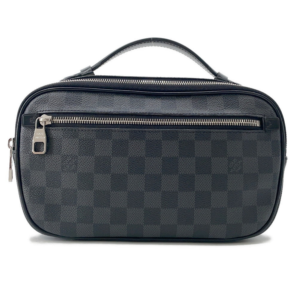 Louis Vuitton Ambler NoirN41289 Graphite Damier Handbag