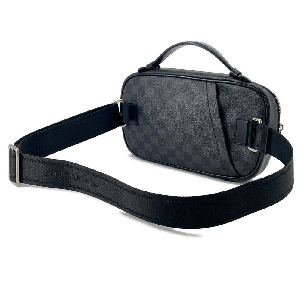 Louis Vuitton Ambler NoirN41289 Graphite Damier Handbag